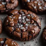Salted Brownie Cookies