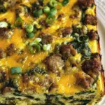 Sausage & Egg Keto Breakfast Casserole