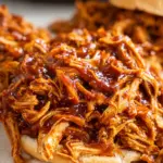Shredded BBQ Chicken (Crock Pot Recipe)