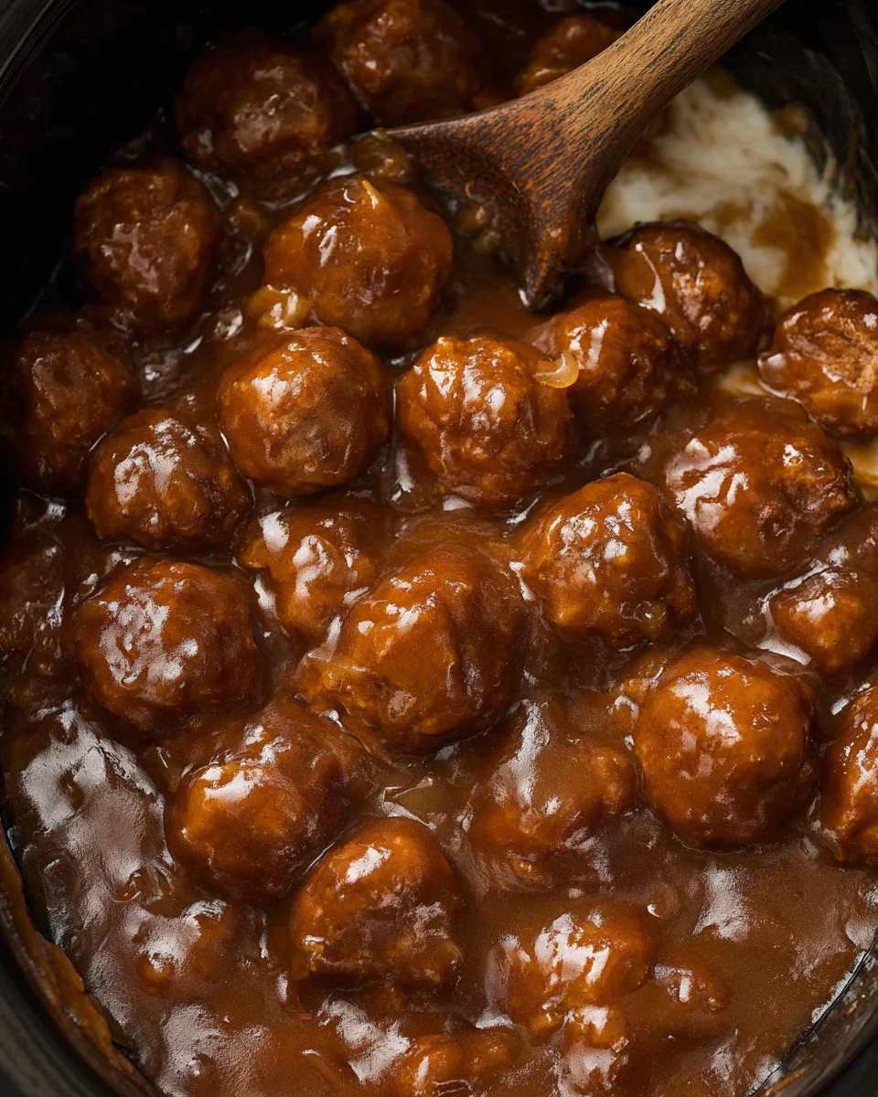 Slow Cooker Salisbury Steak Meatballs 25 Slow Cooker Salisbury Steak Meatballs