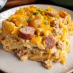 Slow Cooker Sausage and Potato Casserole