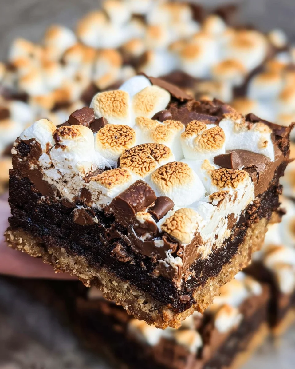 Smores Brownies Recipe 2
