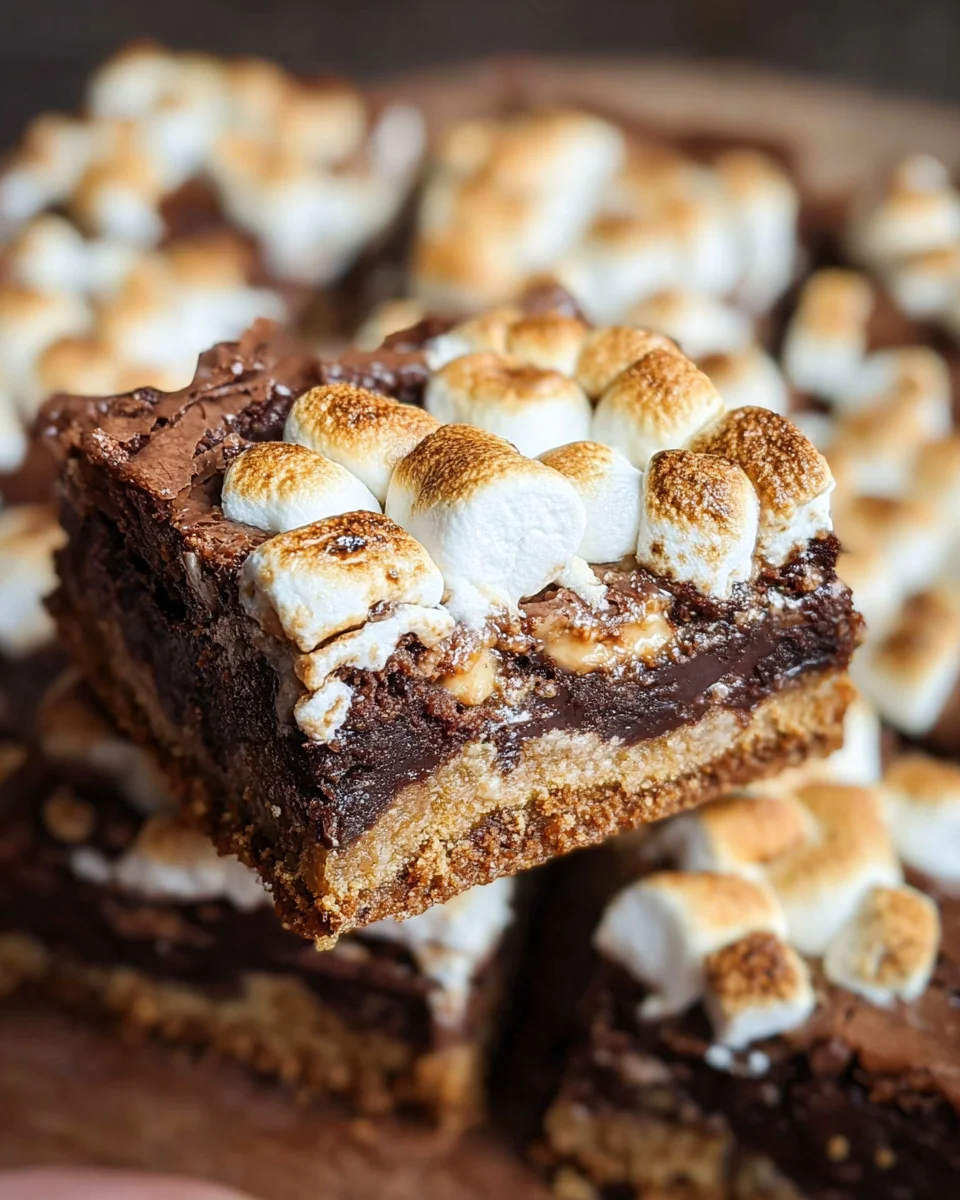 Smores Brownies Recipe 3