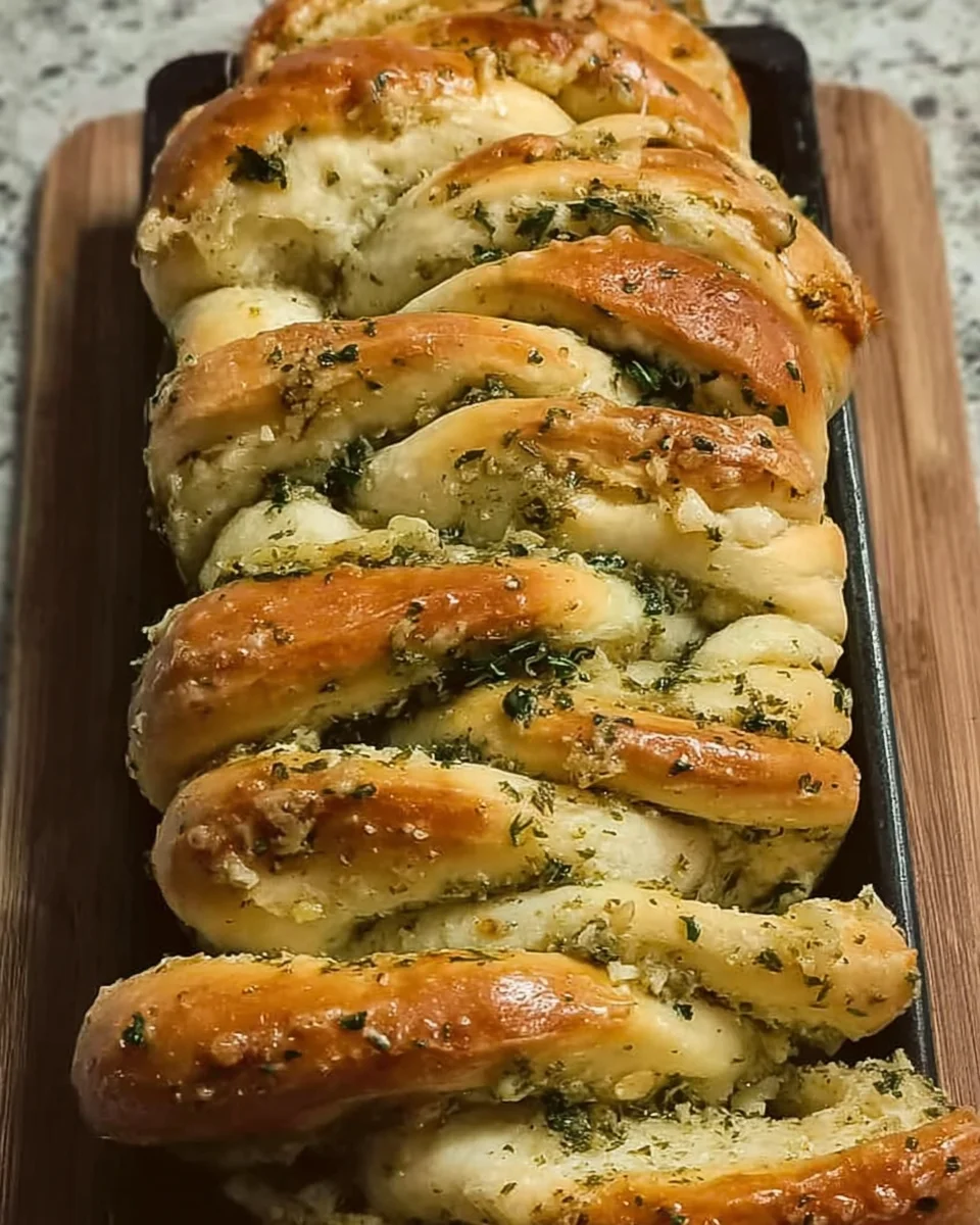 Sourdough Discard Garlic Pull Apart Bread 22 Sourdough