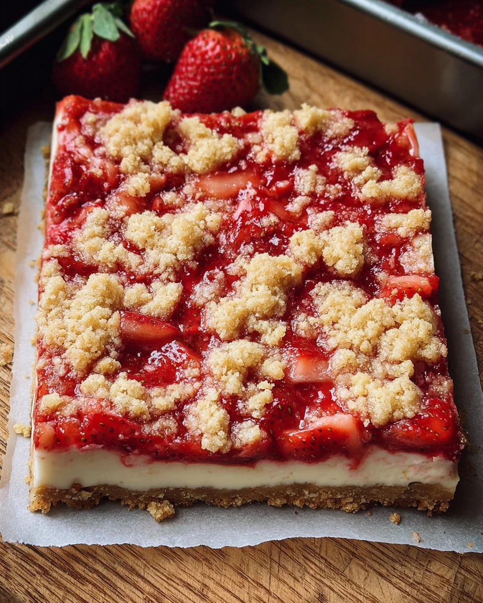 Strawberry Cheesecake Bars