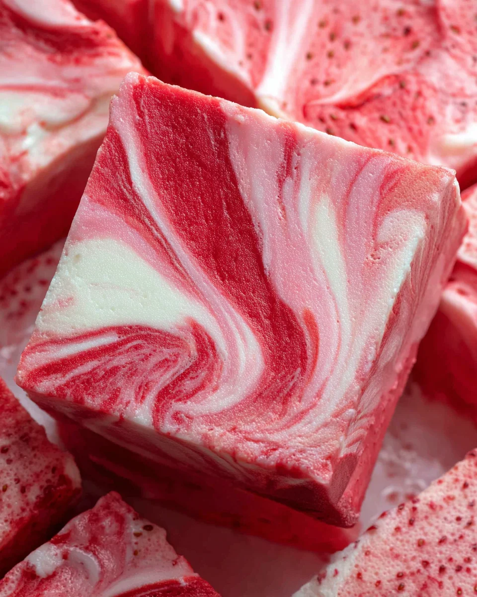 Strawberry Fudge 24 Strawberry Fudge
