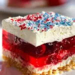 Summer Berry Jello Lasagna