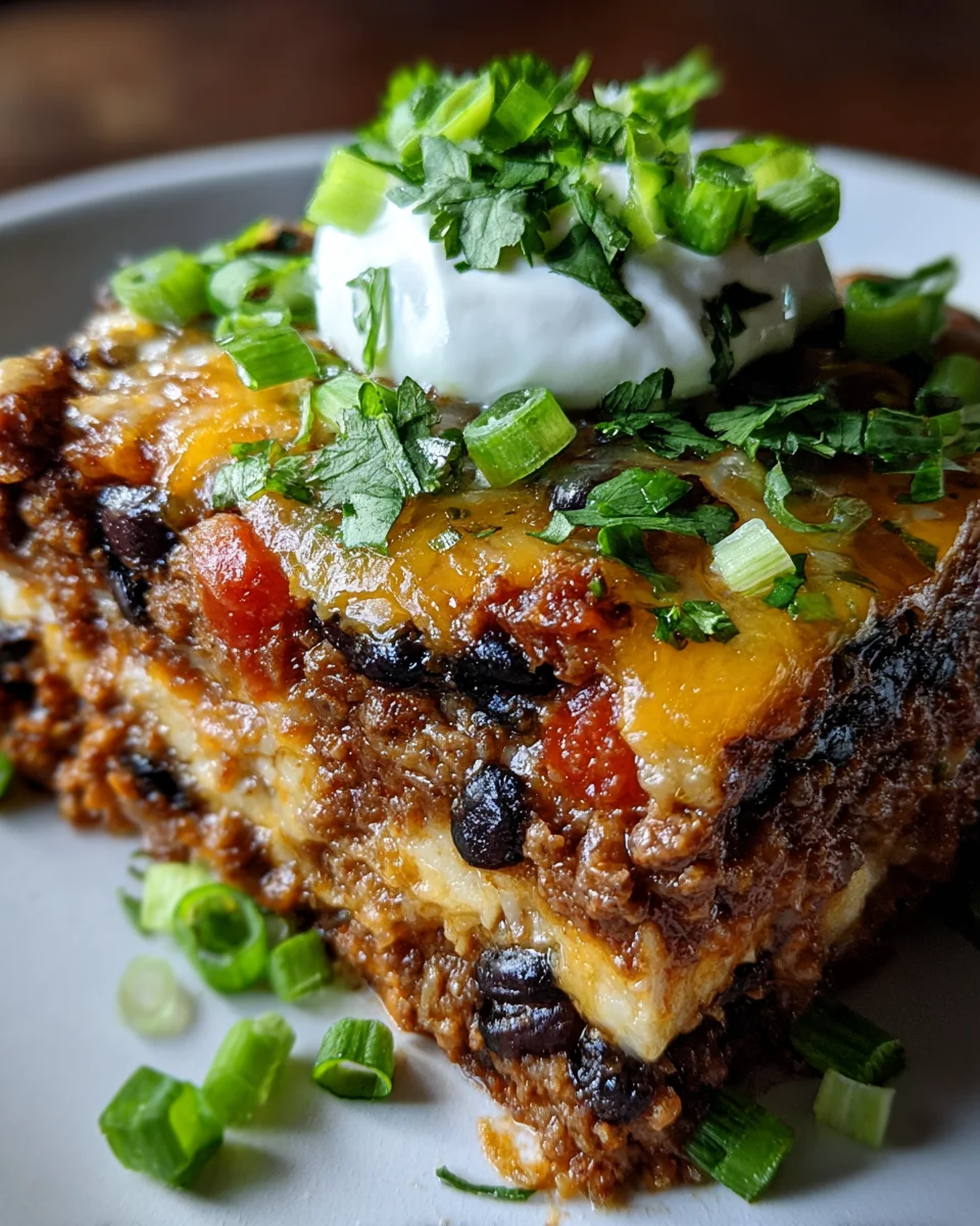Taco lasagna