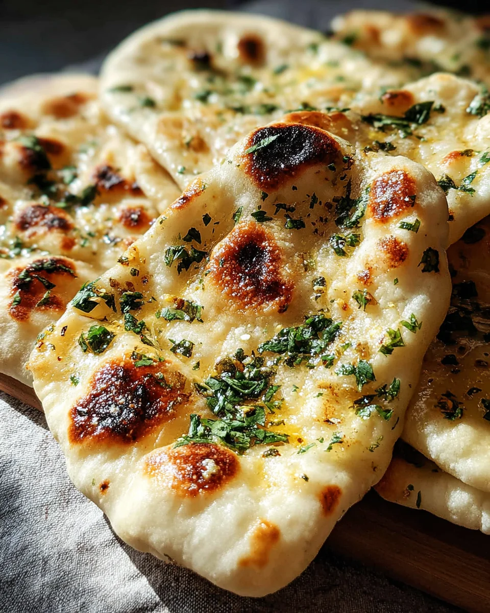 The Best Easy Garlic Naan Bread