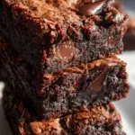 The Easiest Fudgy Chocolate Brownies Ever