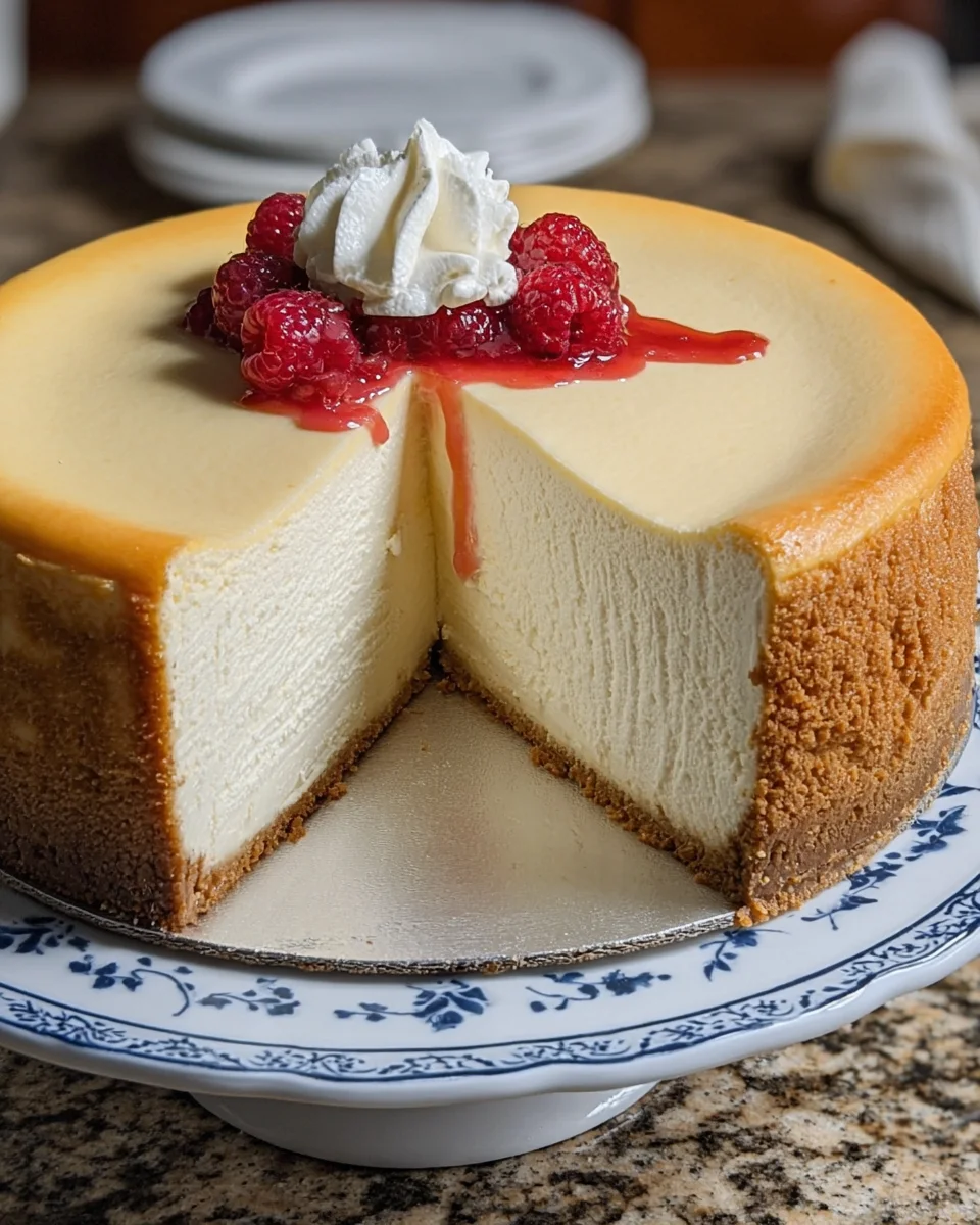 Ultimate Tall and Creamy New York-Style Cheesecake