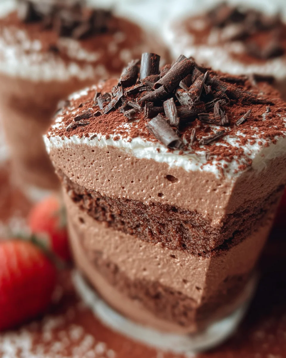 Vegan Chocolate Mousse with Aquafaba