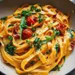 Vegan Creamy Sun Dried Tomato Pasta Recipe