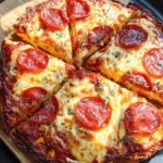 Viral Cottage Cheese Flatbread Pizza