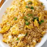 10 min. Easy Egg Fried Rice (only 6 ingredients!)