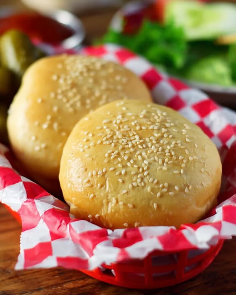 Amazing Homemade Hamburger Buns