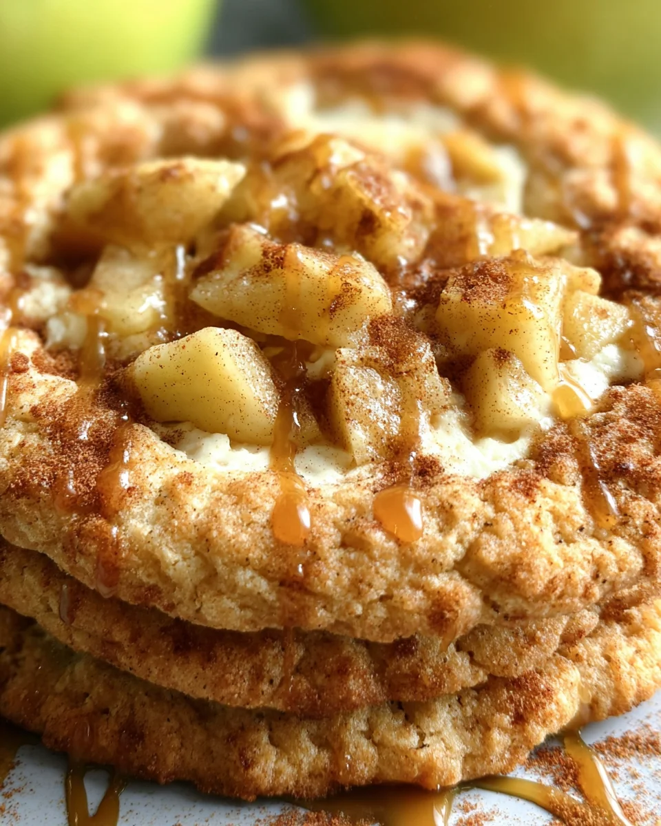Apple Pie Cheesecake Cookies