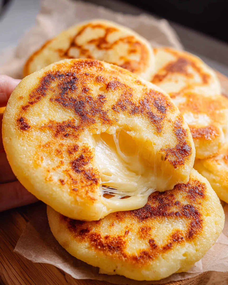 Arepas con Queso