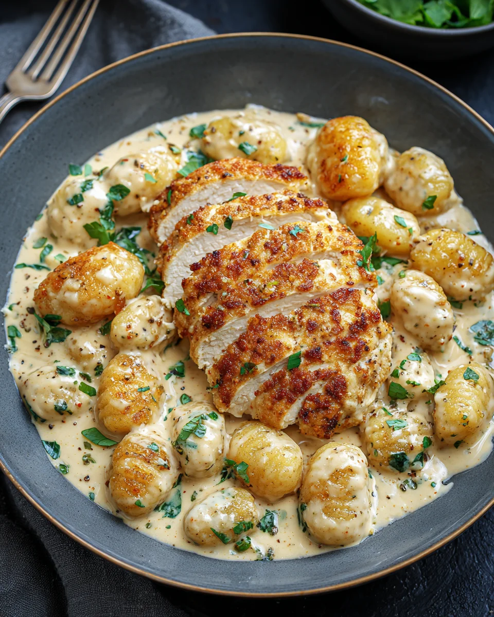 Asiago Chicken Gnocchi