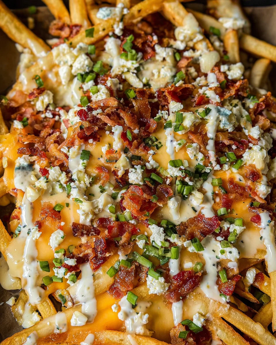 Bacon Cheese Fries with Ranch 19 Bacon