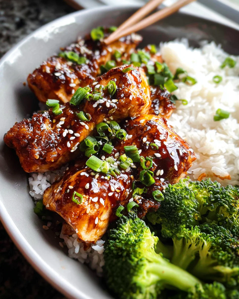 Baked Teriyaki Salmon