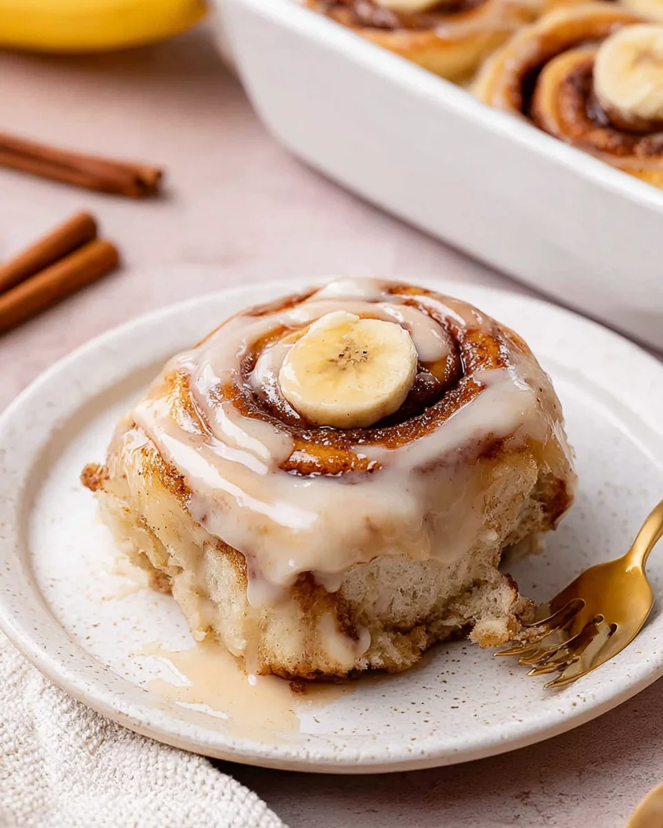 Banana Bread Cinnamon Rolls