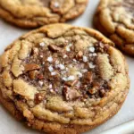 Brown Butter Coffee Toffee Cookies