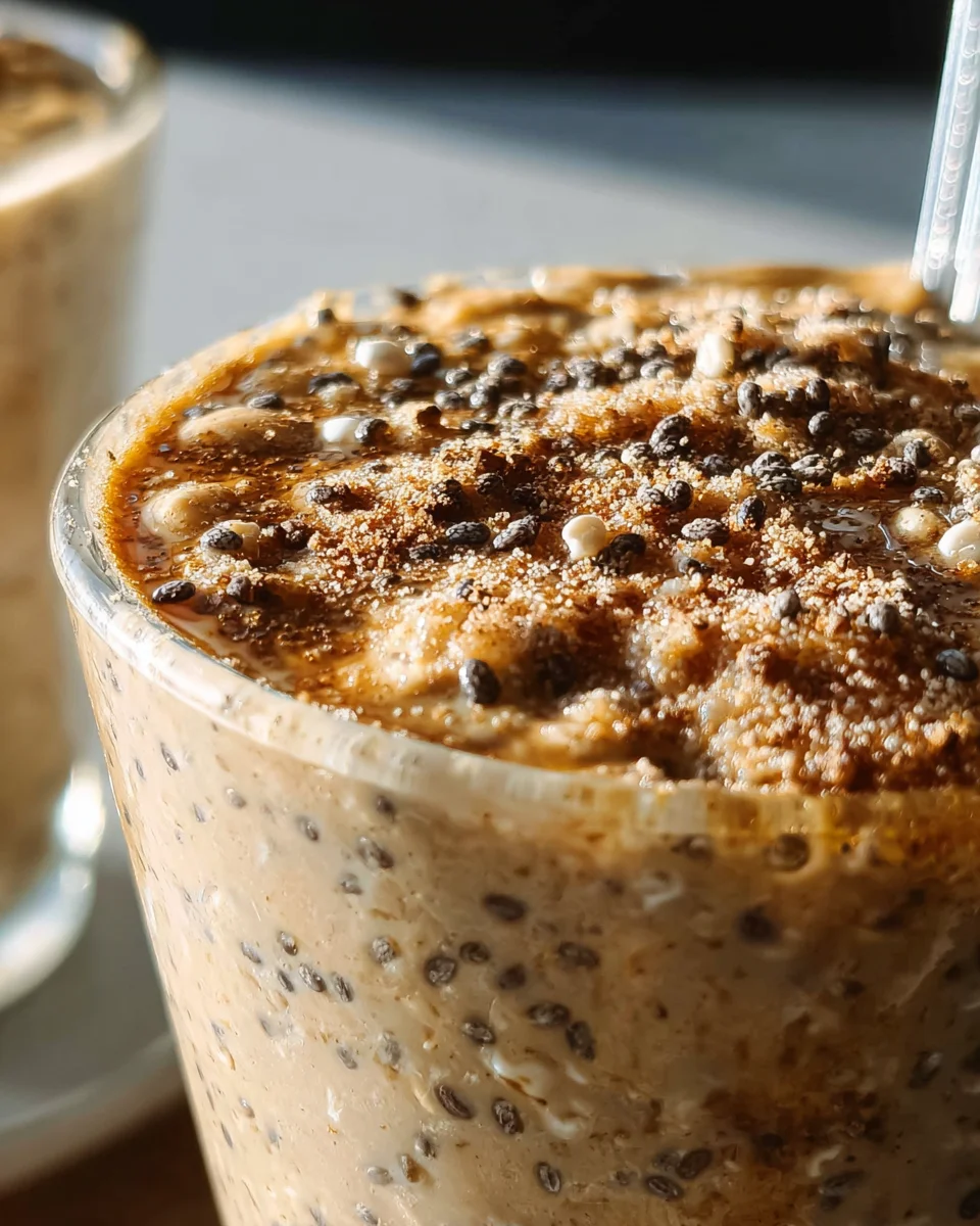 Brown Sugar Shaken Espresso Overnight Oats