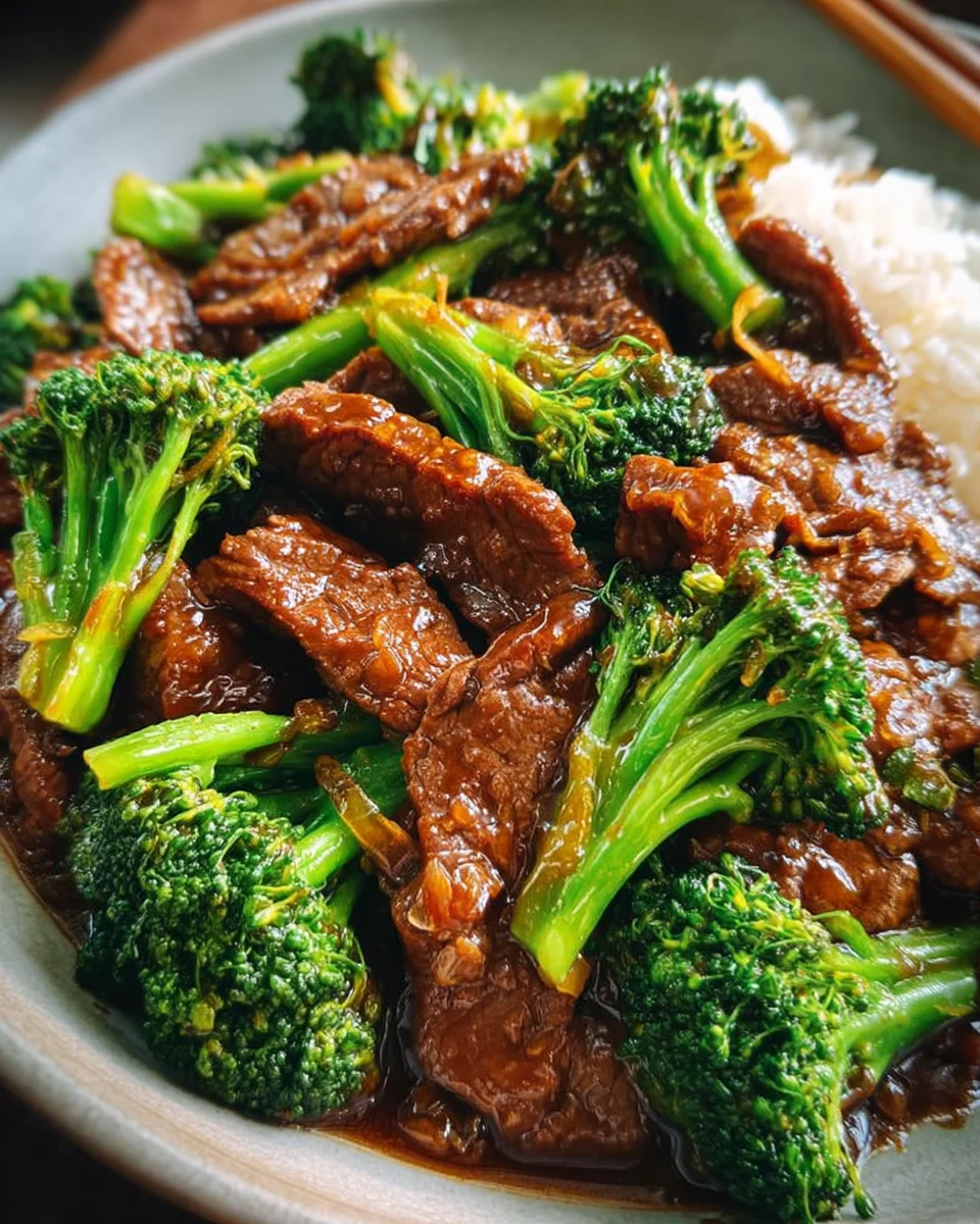 Chinese Beef and Broccoli