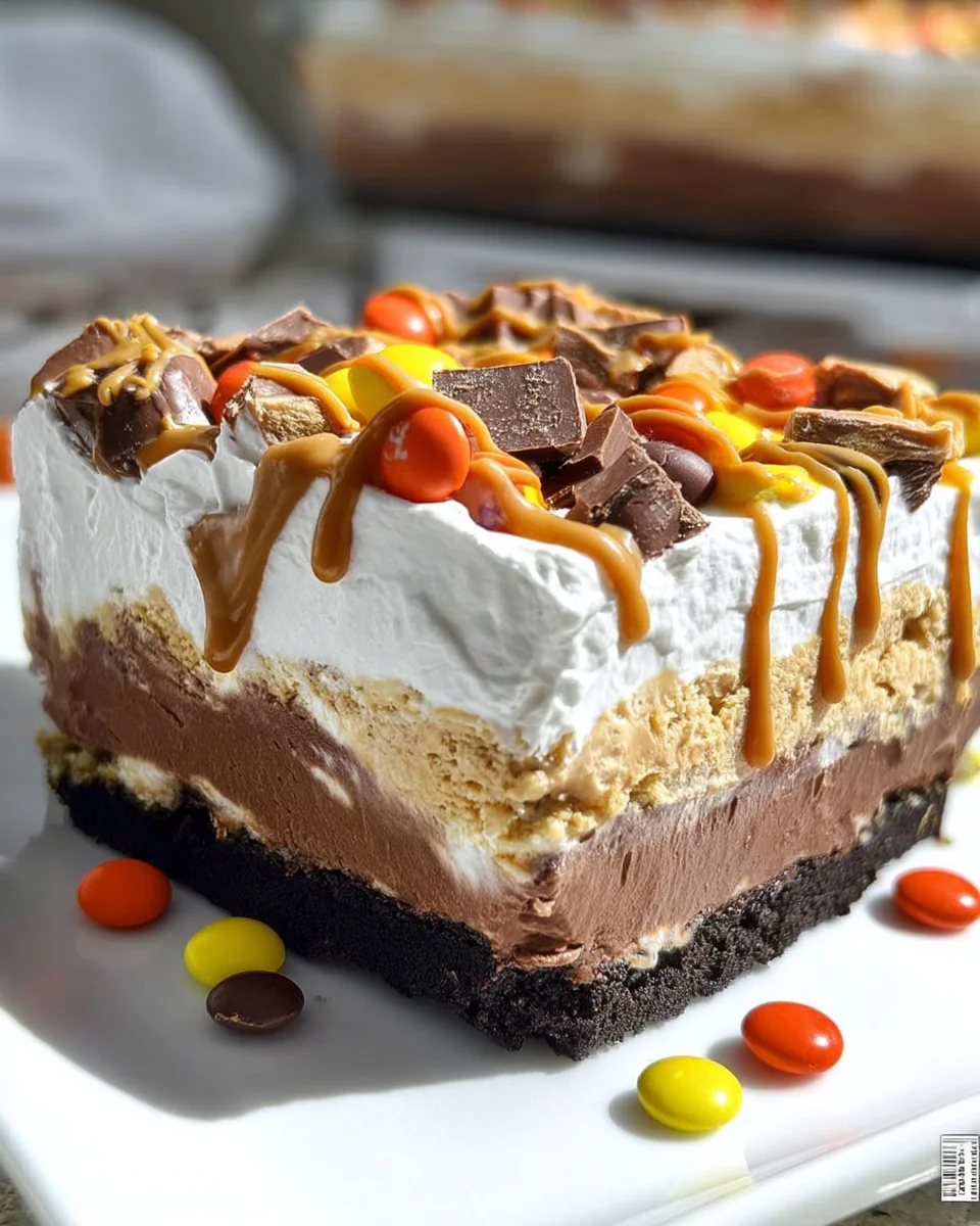 Chocolate Peanut Butter Lasagna 22 Chocolate