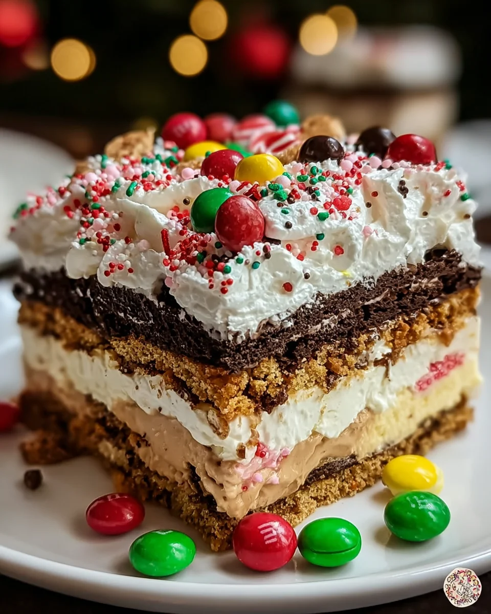 Christmas Dessert Lasagna