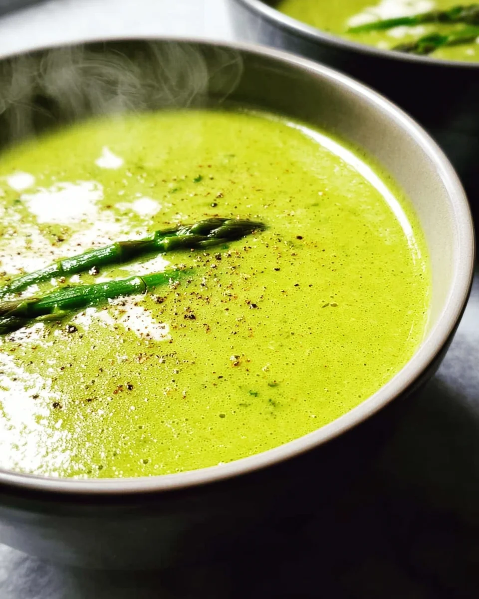 Creamy Asparagus Soup (without cream!) 31 Creamy Asparagus Soup (without cream!)