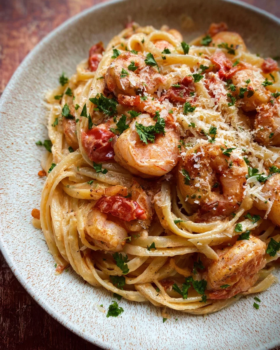 Creamy Cajun Shrimp pasta 19 Creamy
