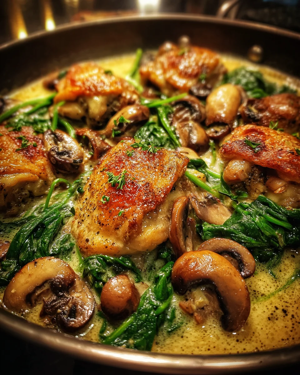 Creamy Chicken Mushroom