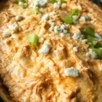 Crockpot Buffalo Chicken Dip