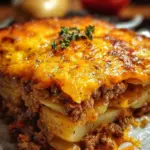 Delicious Hamburger Potato Casserole Recipe