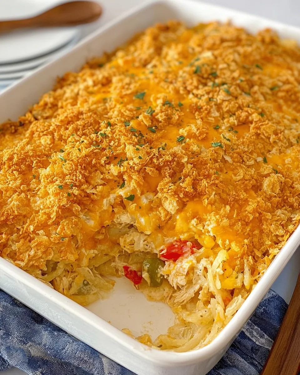 Easy Chicken Hashbrown Casserole Recipe 20 Easy