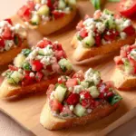Garden Fresh Mediterranean Bruschetta