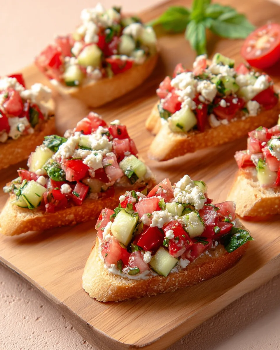Garden Fresh Mediterranean Bruschetta 25 Garden Fresh Mediterranean Bruschetta