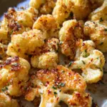 Garlic Butter Roasted Cauliflower Recipe