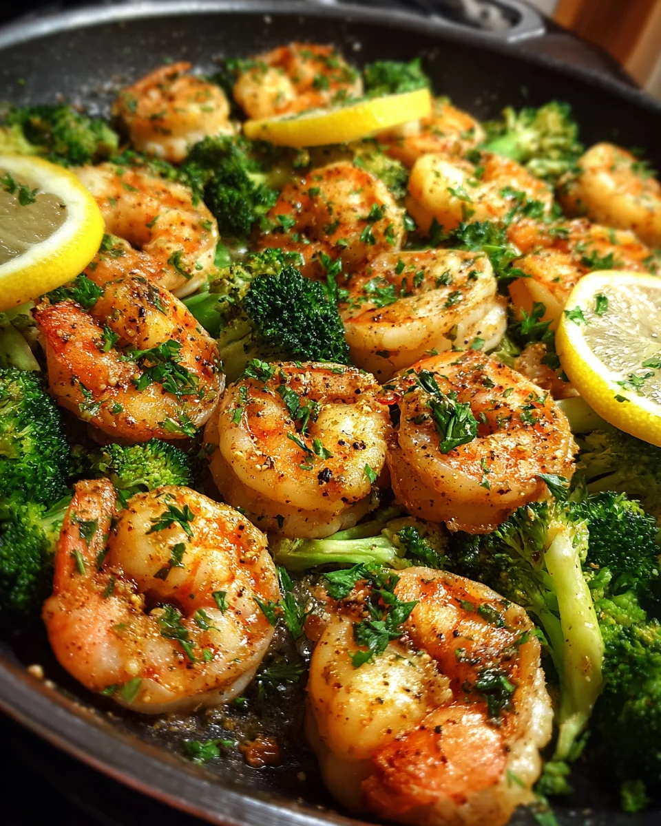 Healthy Garlic Butter Shrimp and Broccoli 21 Healthy