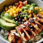 Honey Chipotle Chicken Rice Bowls