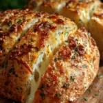 Italian Herbs and Cheese Bread