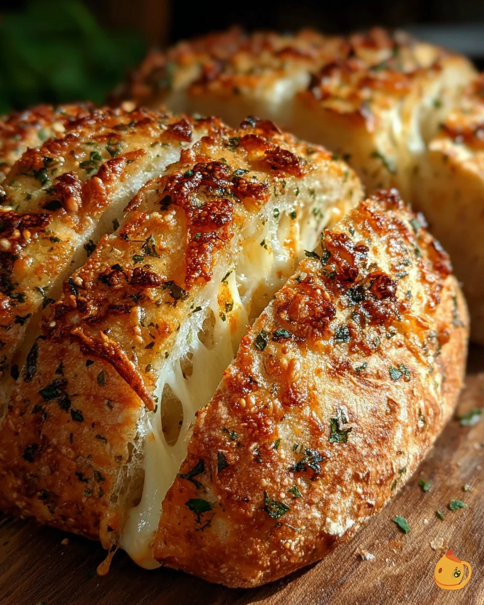 Italian Herbs and Cheese Bread