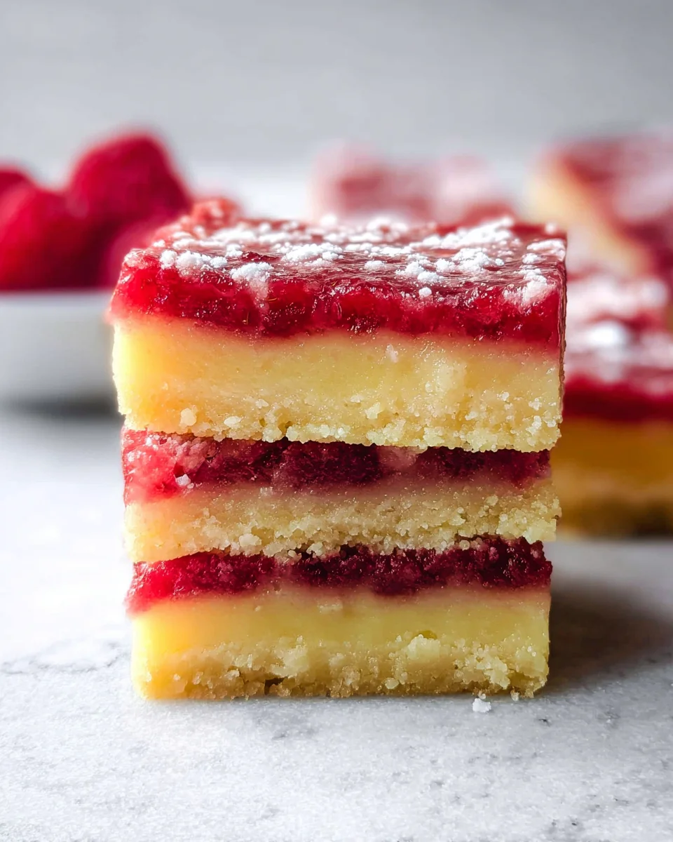 Lemon Raspberry Bars