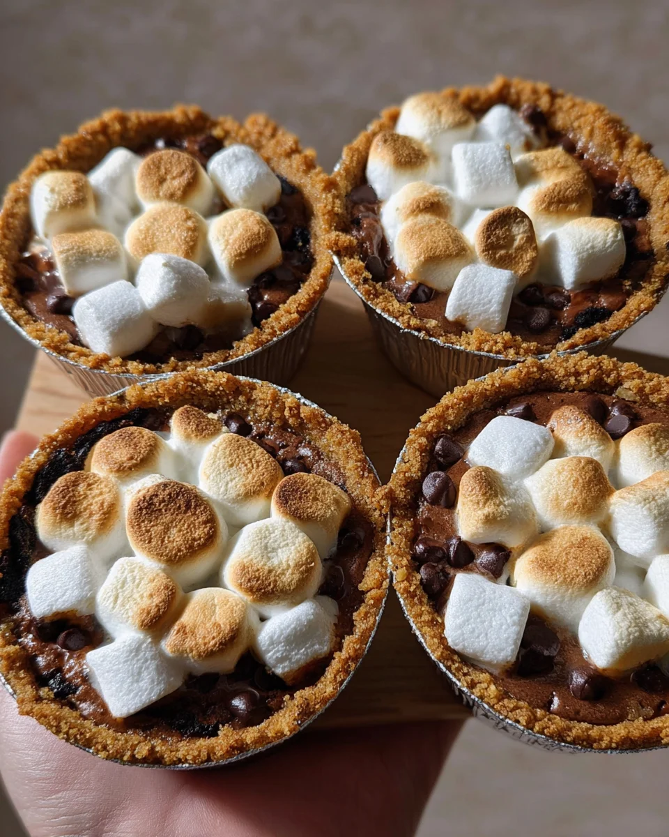 Mini S'mores Pies
