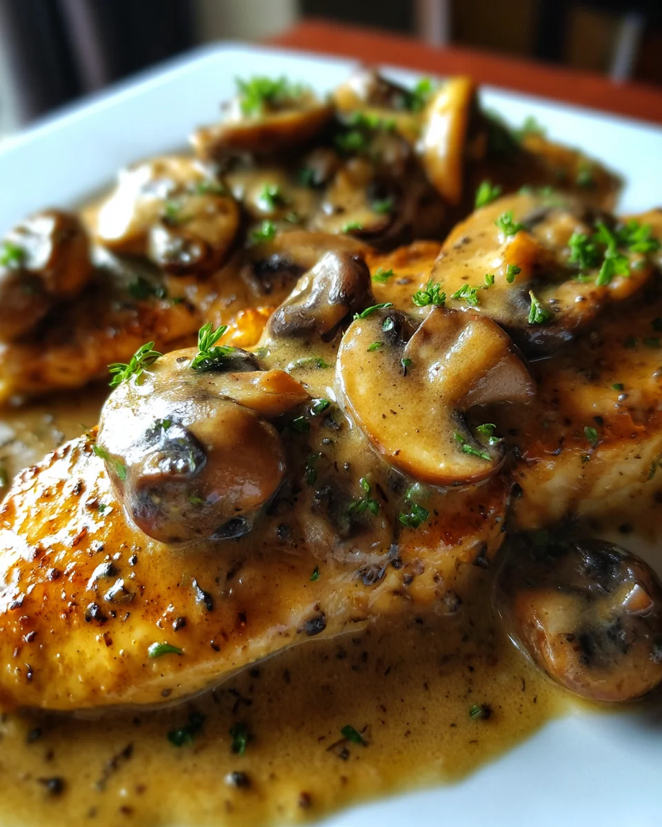 Mushroom Chicken