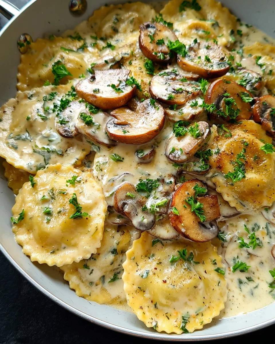 Mushroom Ravioli Sauce 27 Mushroom