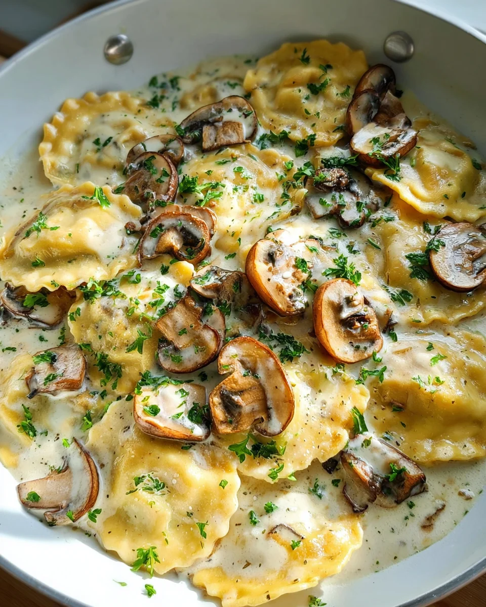 Mushroom Ravioli Sauce 28 Mushroom