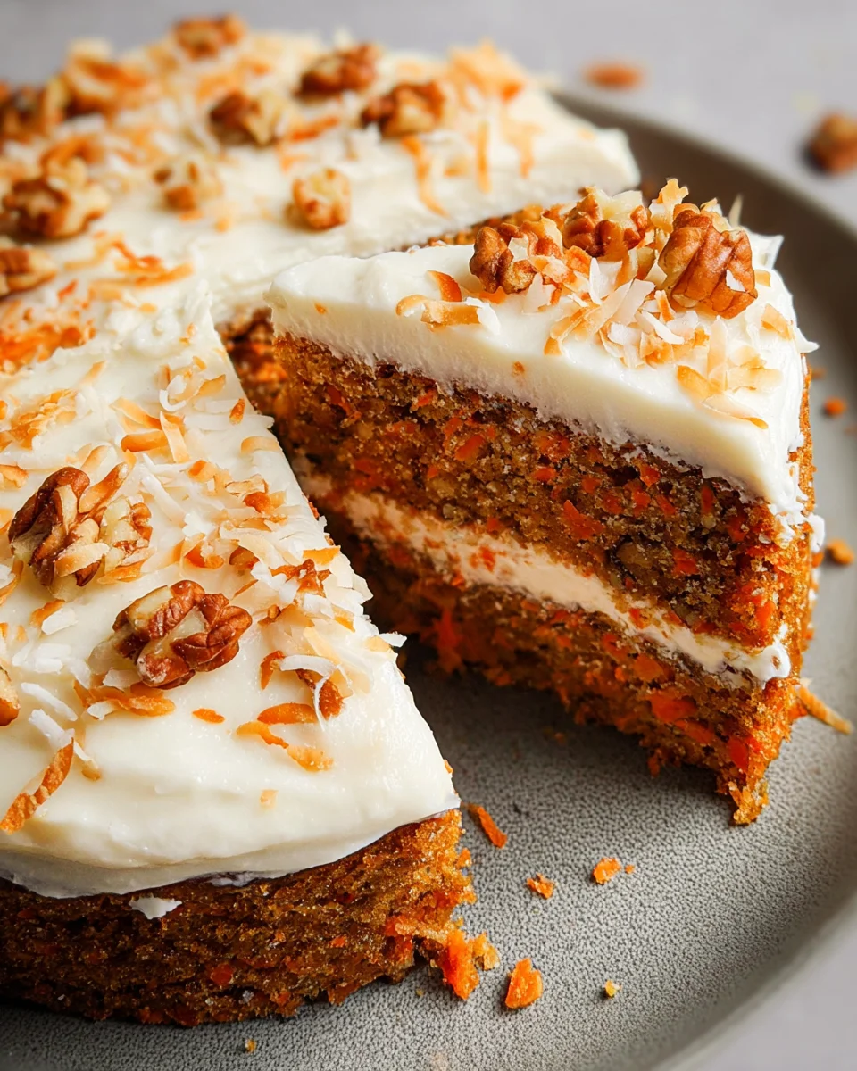 No Sugar No Flour Carrot Cake